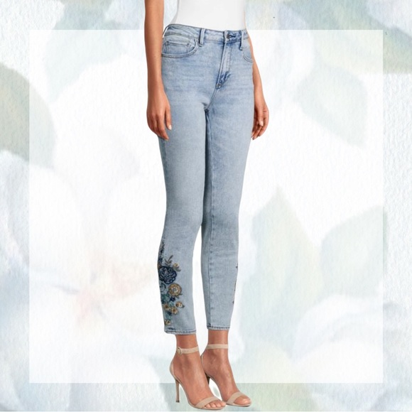 DRIFTWOOD from Free People Jackie Pale Escape High Rise Skinny Jeans NWT! - Picture 7 of 7